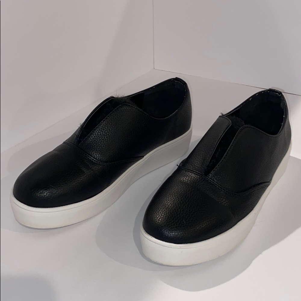 Catherine Malandrino Slip On Sneakers w/Faux Fur